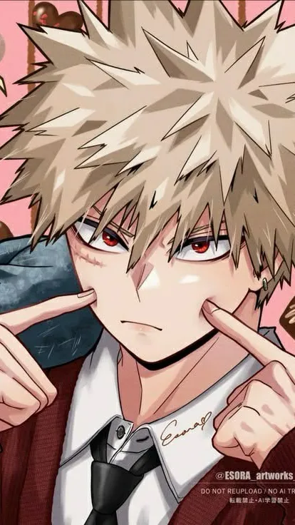 ai character: Bakugo the rommate background