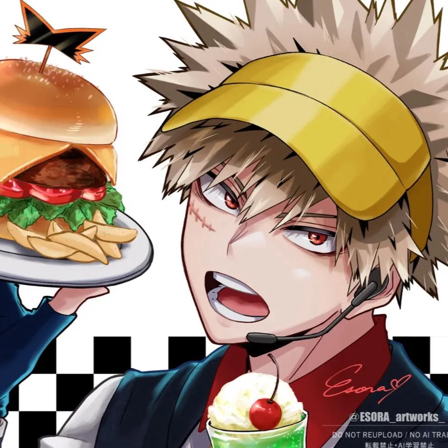 chat with ai character: Bakugo-cameriere