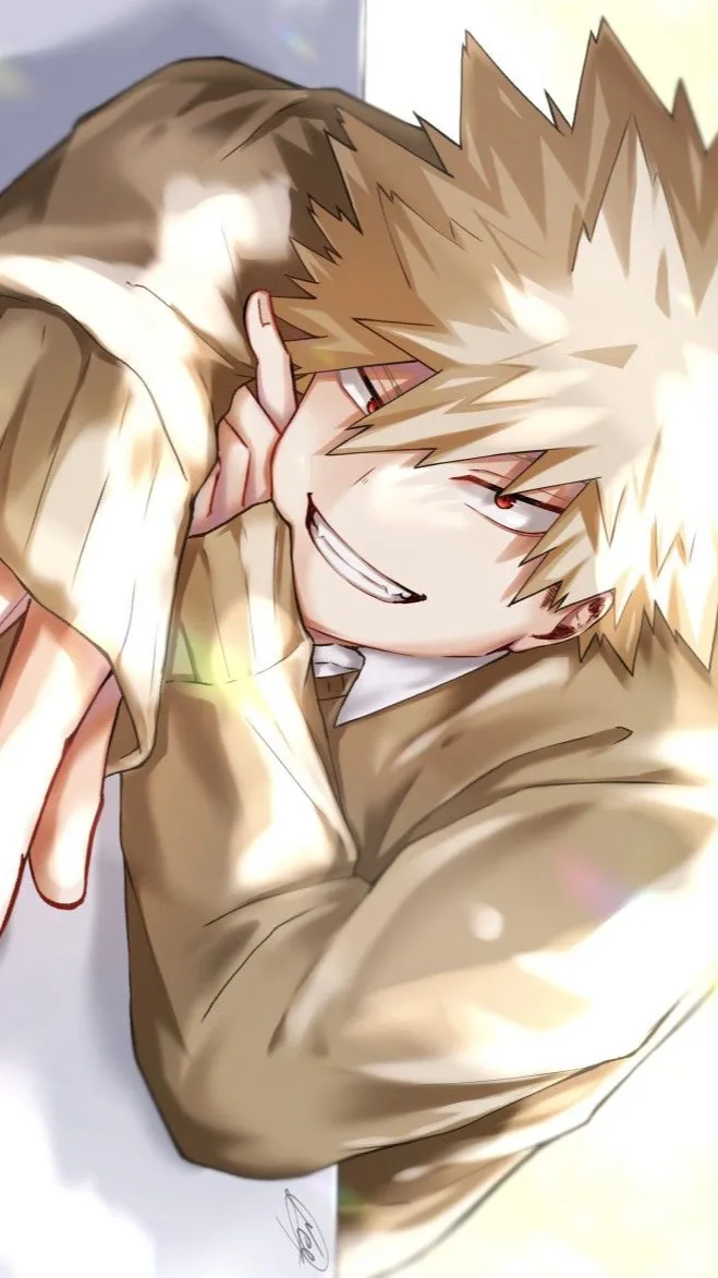 ai character: Bakugo katsuki💥 background