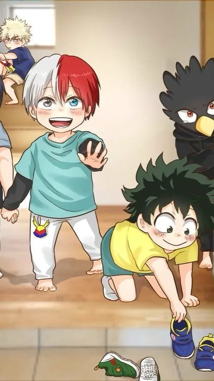 ai character: Mha-baby!! background