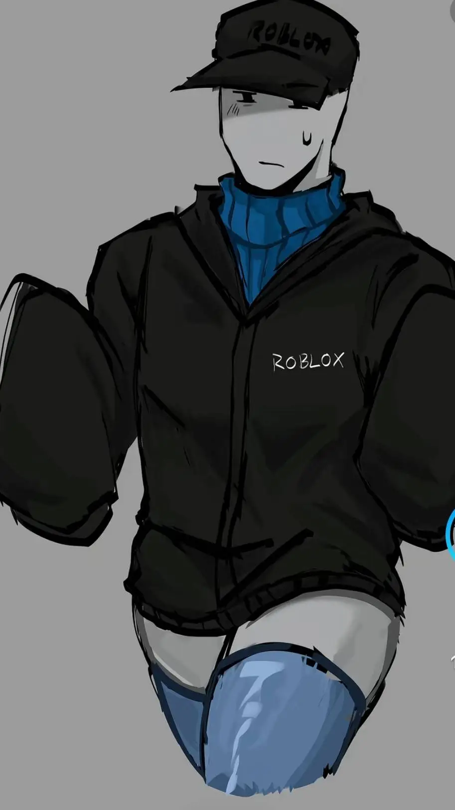 ai character: femboy roblox background