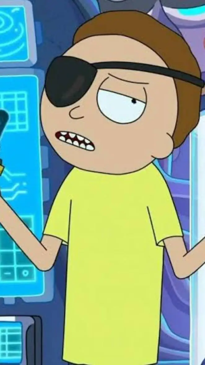 ai character: rick and morty background