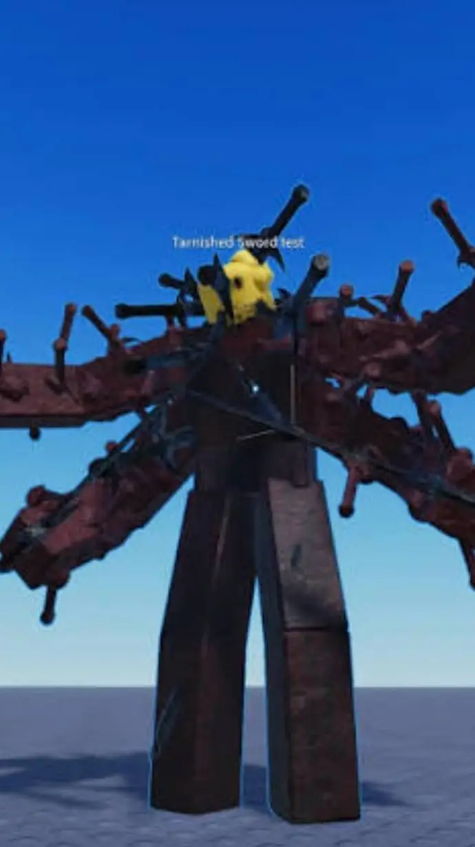 ai character: Tumored sword  background