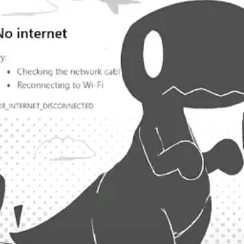 chat with ai character: no wifi dinasour