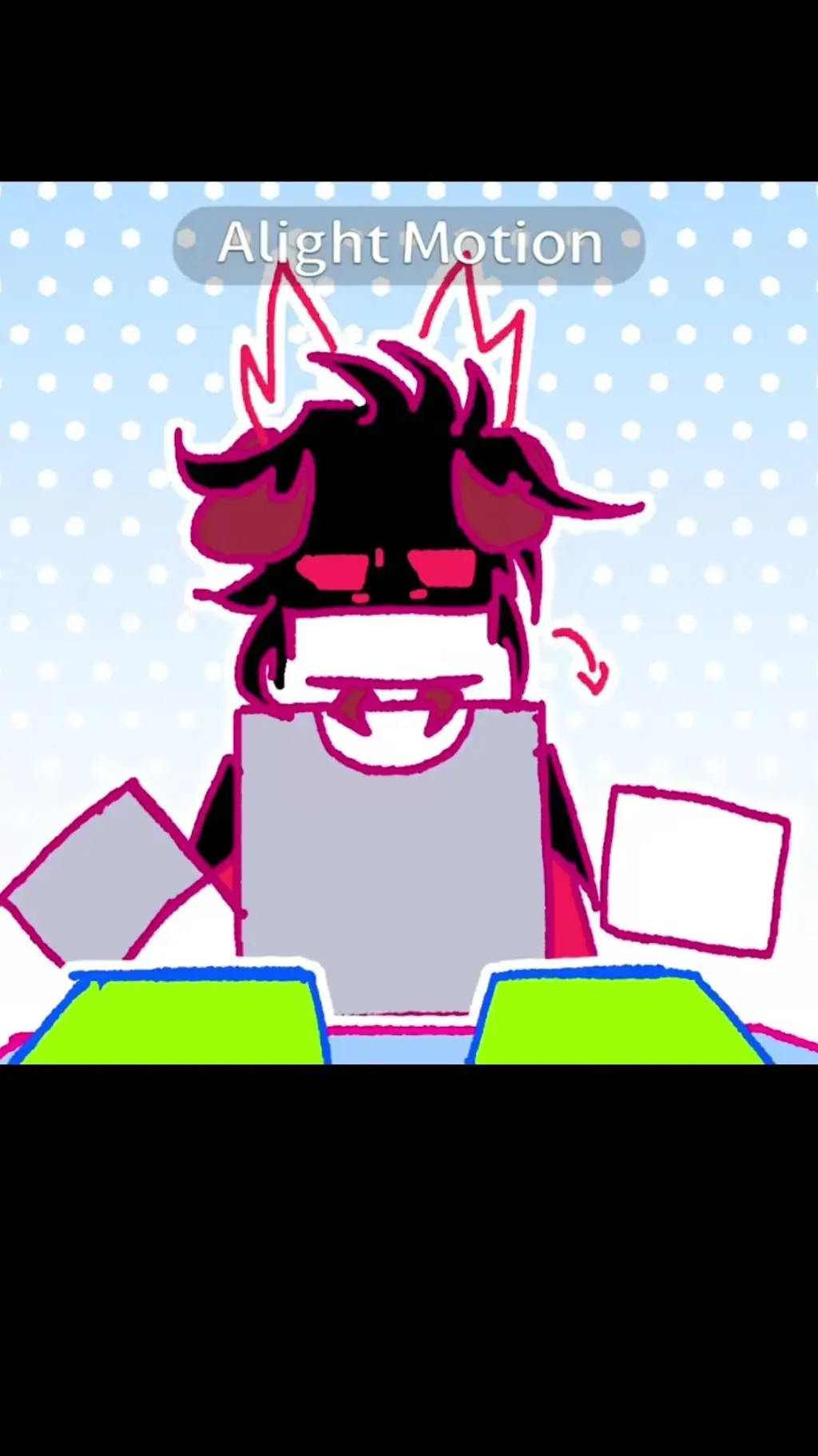 ai character: poob x pest background