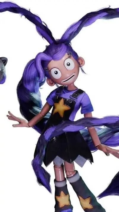 ai character: LilyLovebraids background