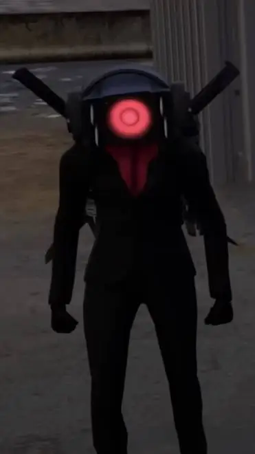 ai character: speaker woman  background