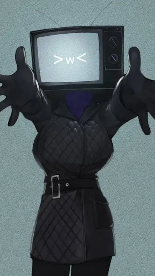 ai character: Tv women  background