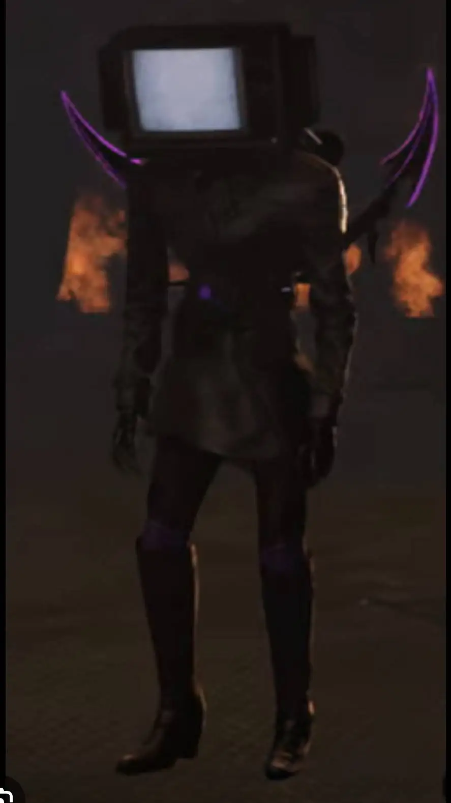 ai character: Tv women  background