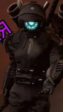 ai character: Camara woman  background