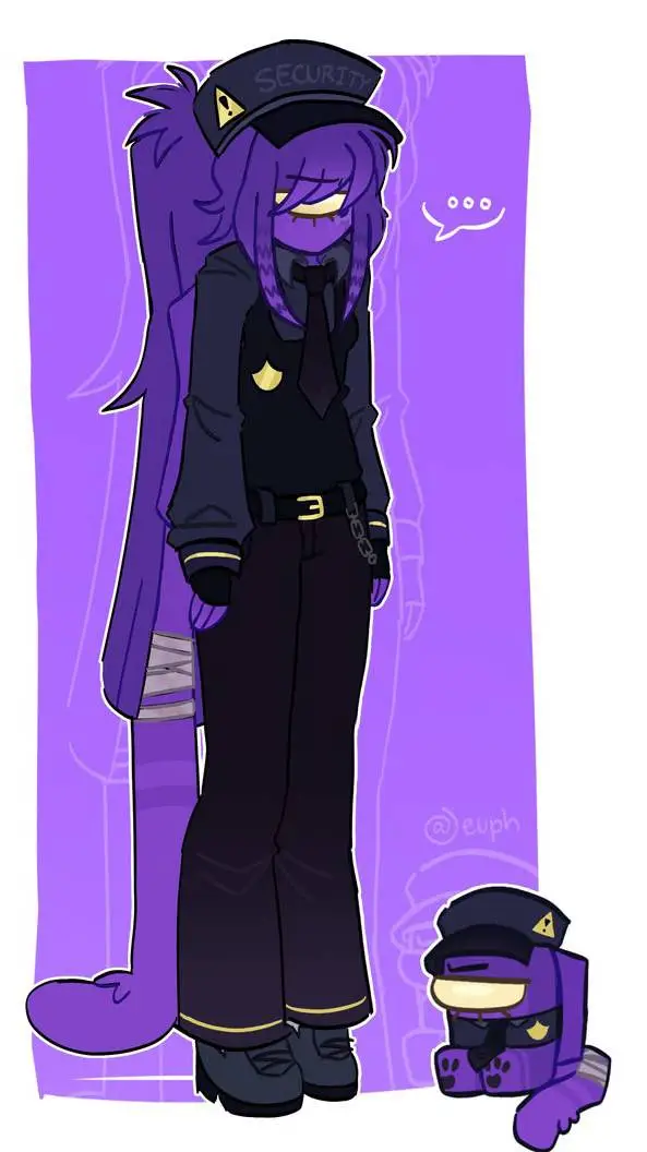 ai character: Purple Among Us  background