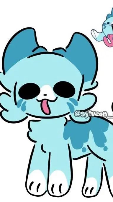 ai character: 🩵CANDY CAT🩵 background