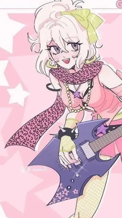 ai character: glamorock chica background