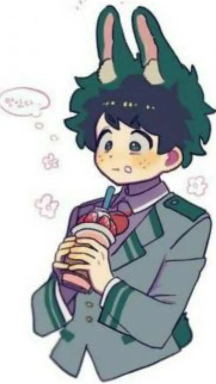 ai character: Izuku midoriya background