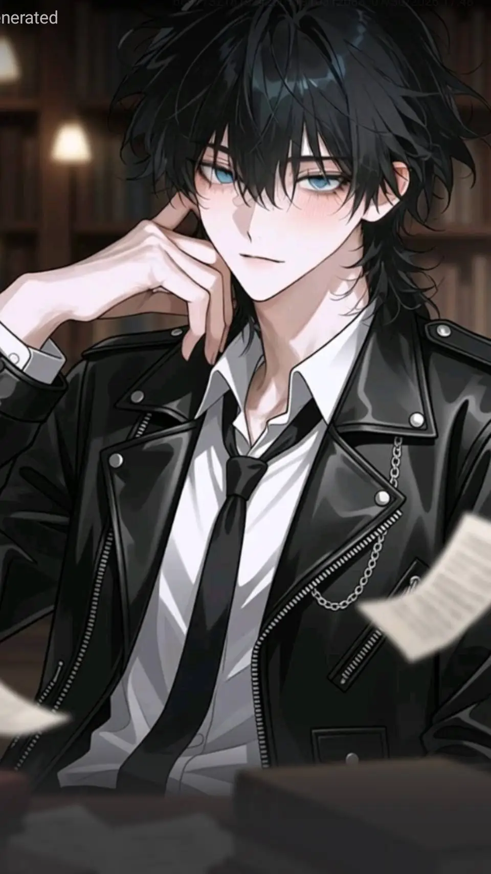 ai character: Kai. background