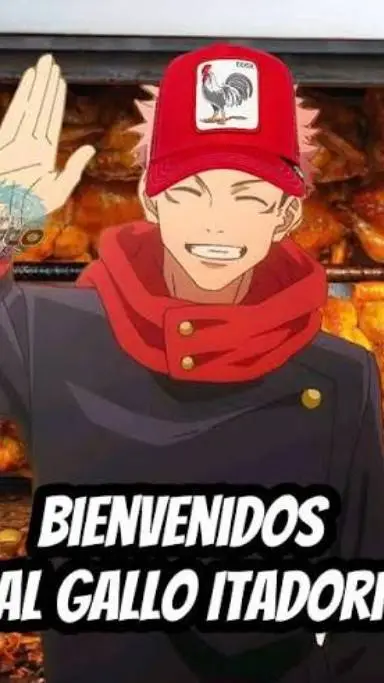 ai character: el gallo itadori  background