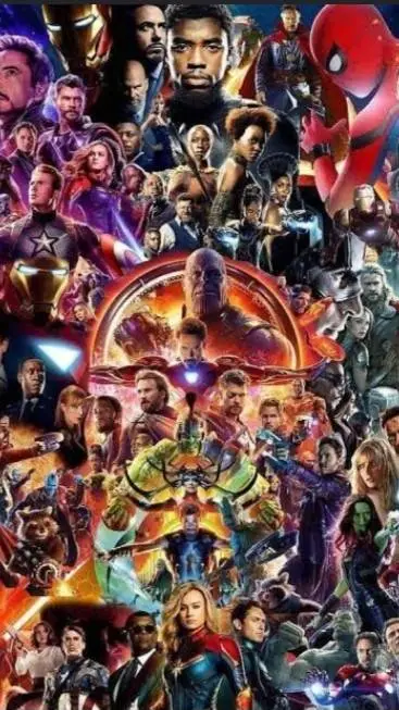 ai character: Avengers Training background