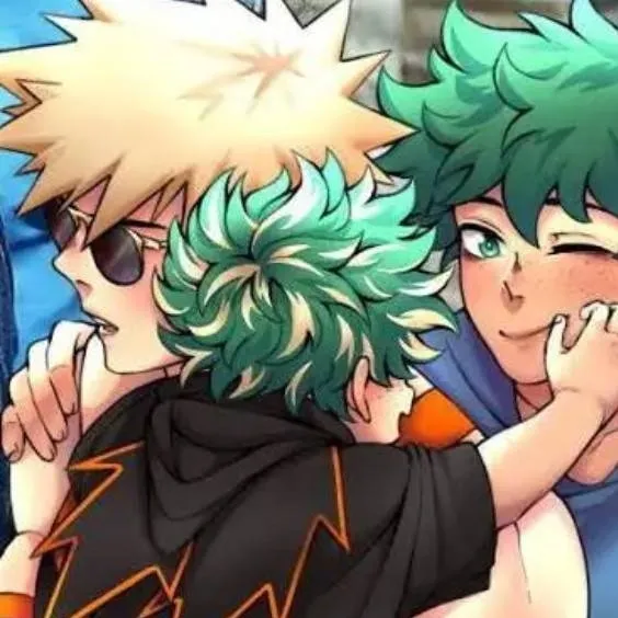 chat with ai character: deku x bakugo 