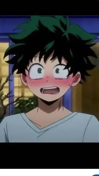 ai character: deku y bakugo  background