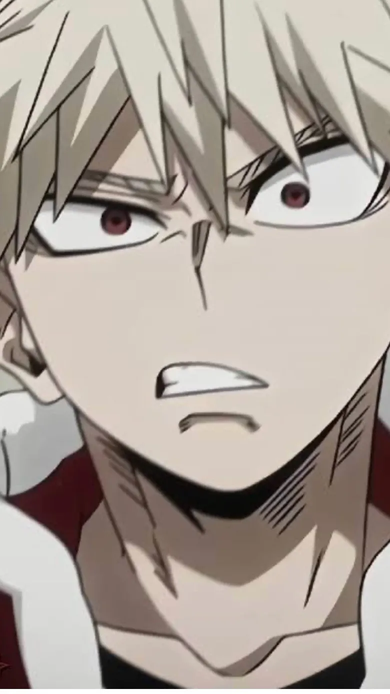 ai character: Bakugo hurt you background