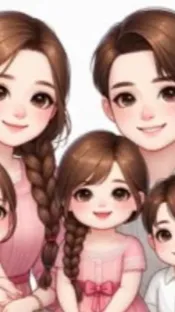 ai character: Mean fam background