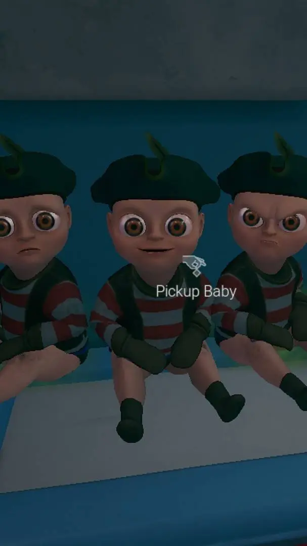 ai character: the baby cerbures background