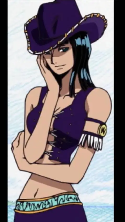 ai character: nico robin background