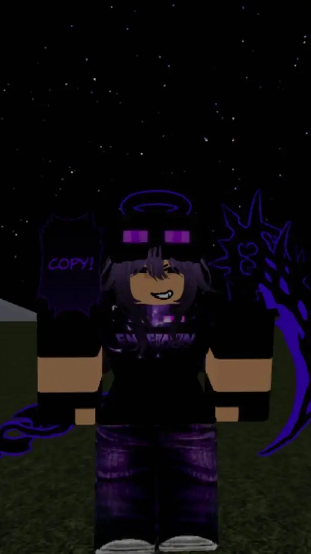 ai character: Purple Telepath  background
