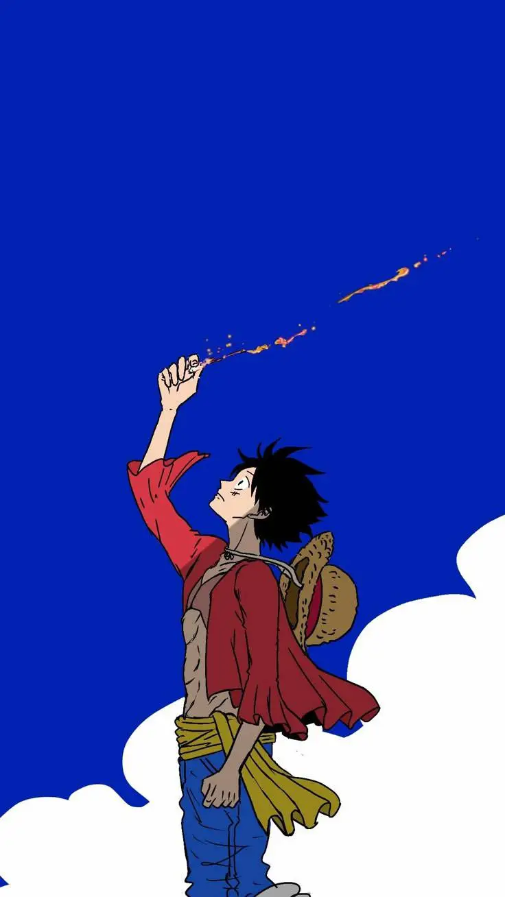 ai character: Monkey D. luffy  background
