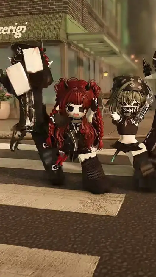 ai character: 2 girlfriend background