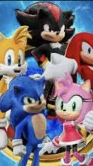 ai character: sonic Friends  background