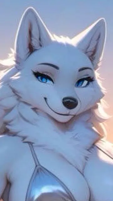 ai character: Mommy wolf  background