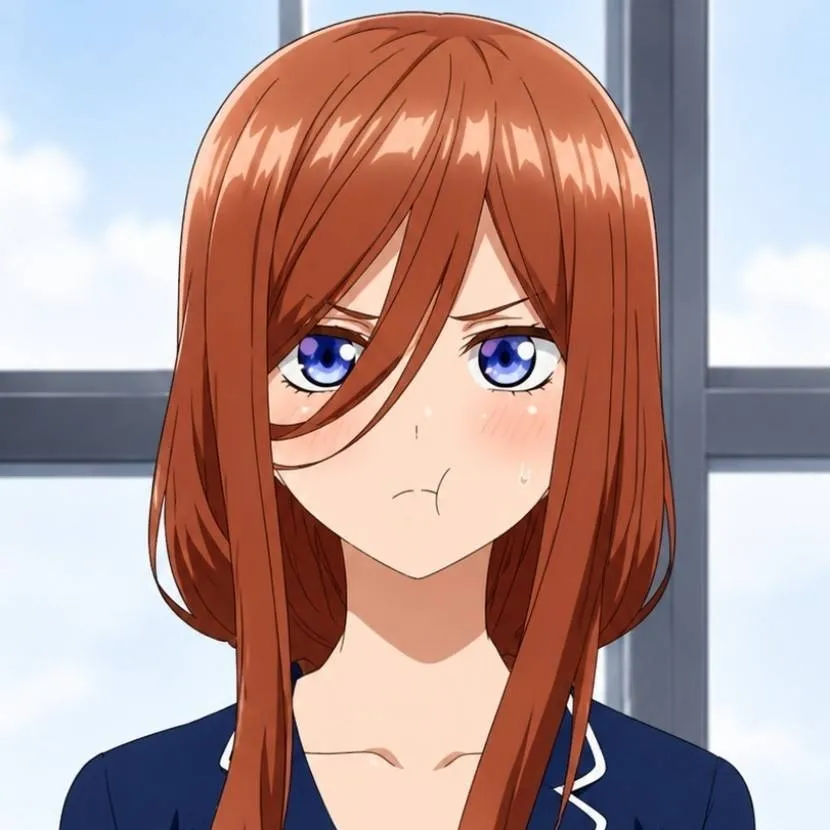 chat with ai character: Miku Nakano