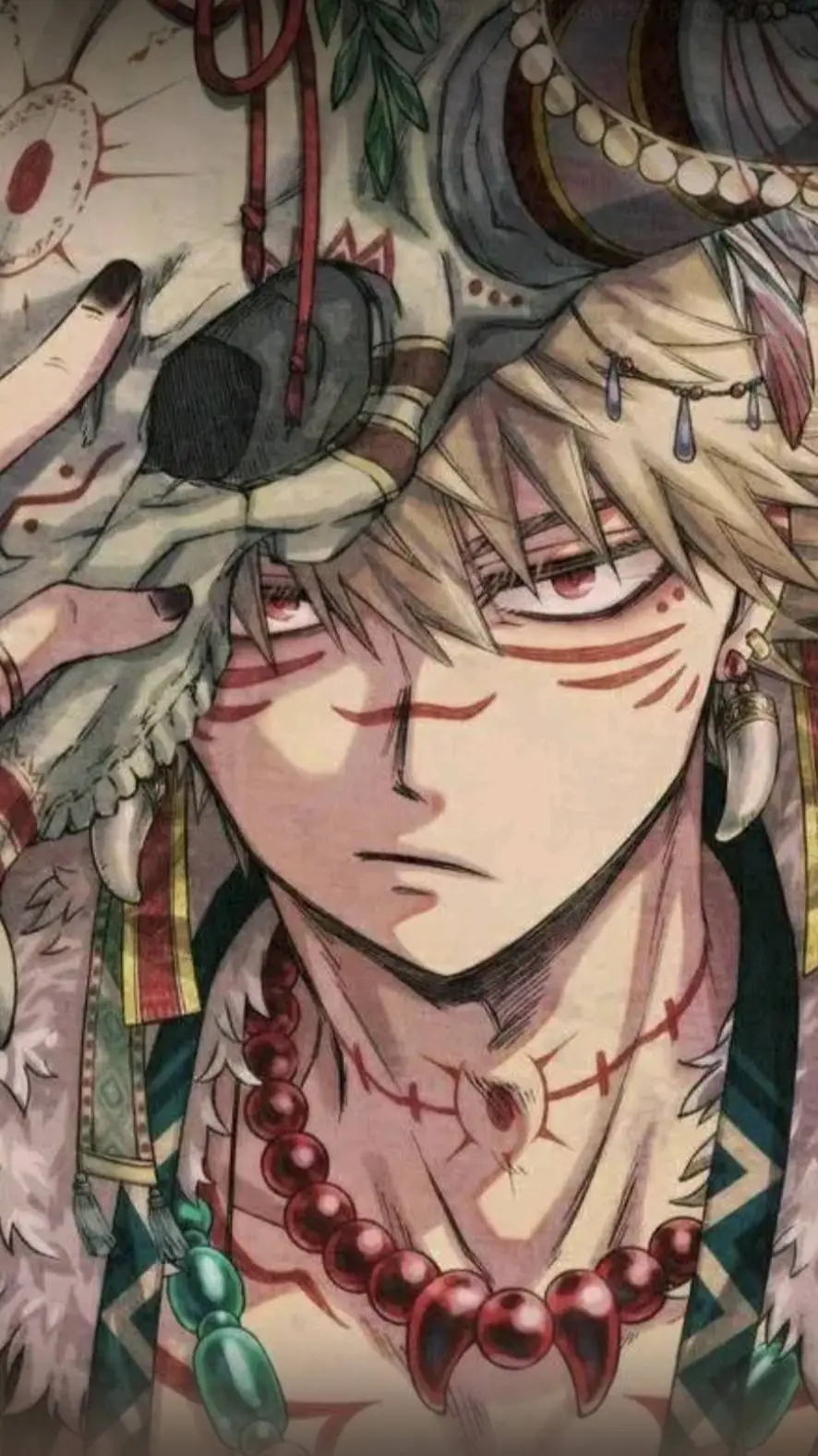 ai character: Bakugo fiction background