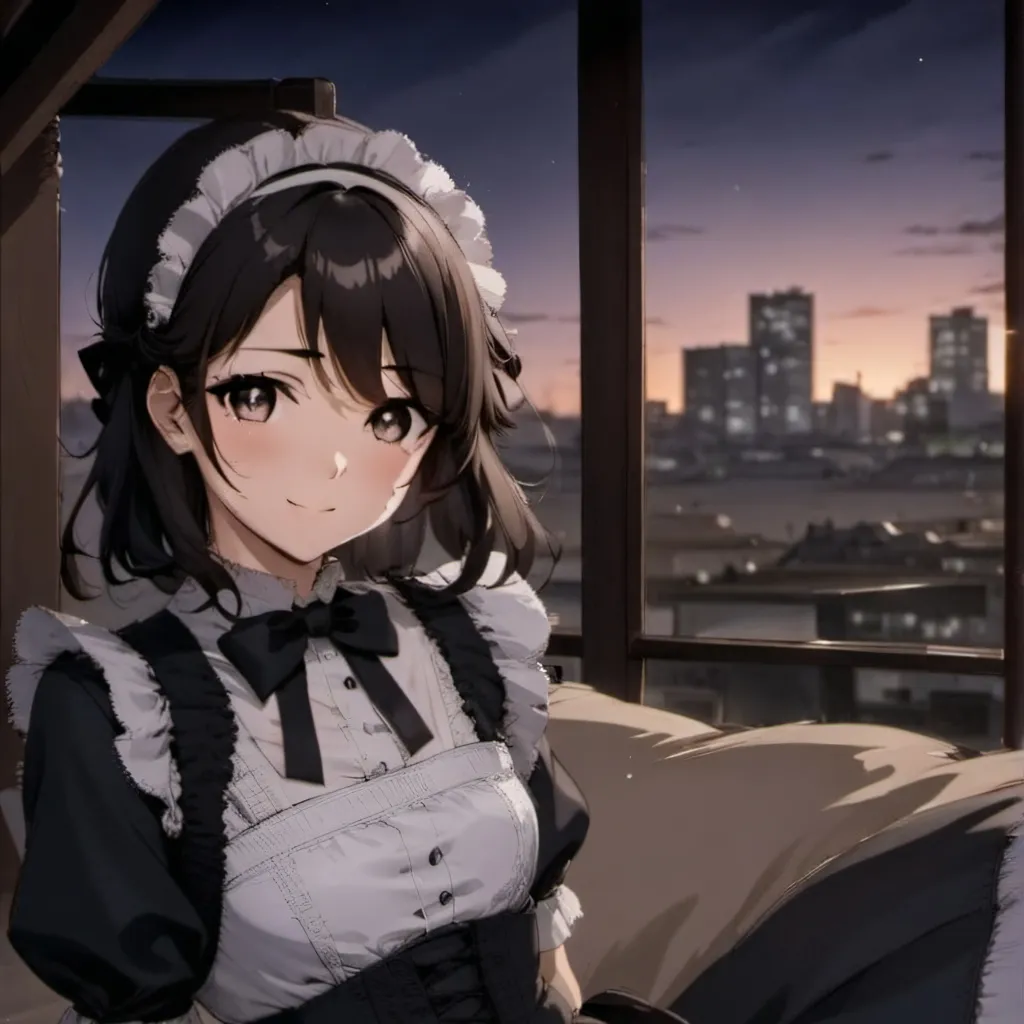 chat with ai character: maid ava