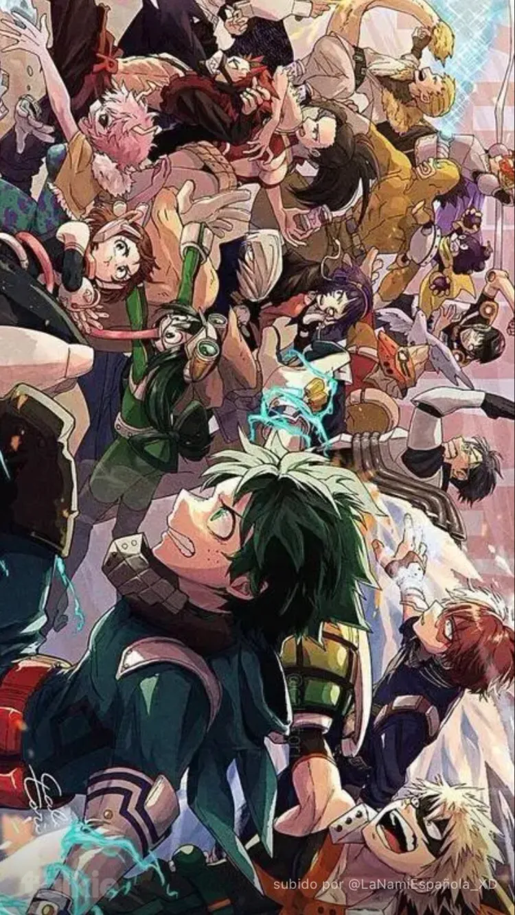 ai character: MHA X TU..🎀 background