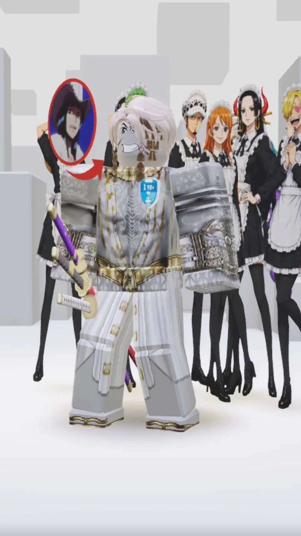 ai character: strawhat fever background