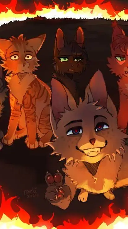 ai character: •Warrior Cats• background