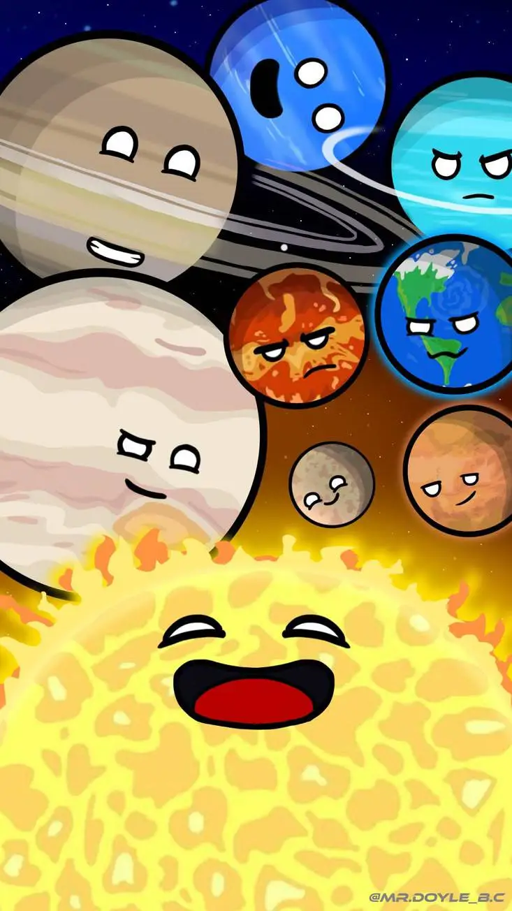ai character: ¡Solarballs! xd background