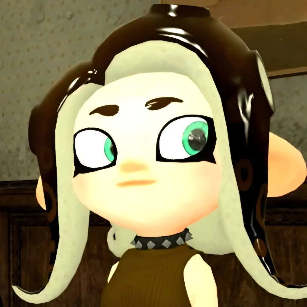 chat with ai character: Brown octoling 