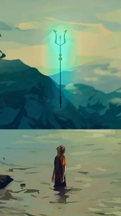ai character: PJO AU background