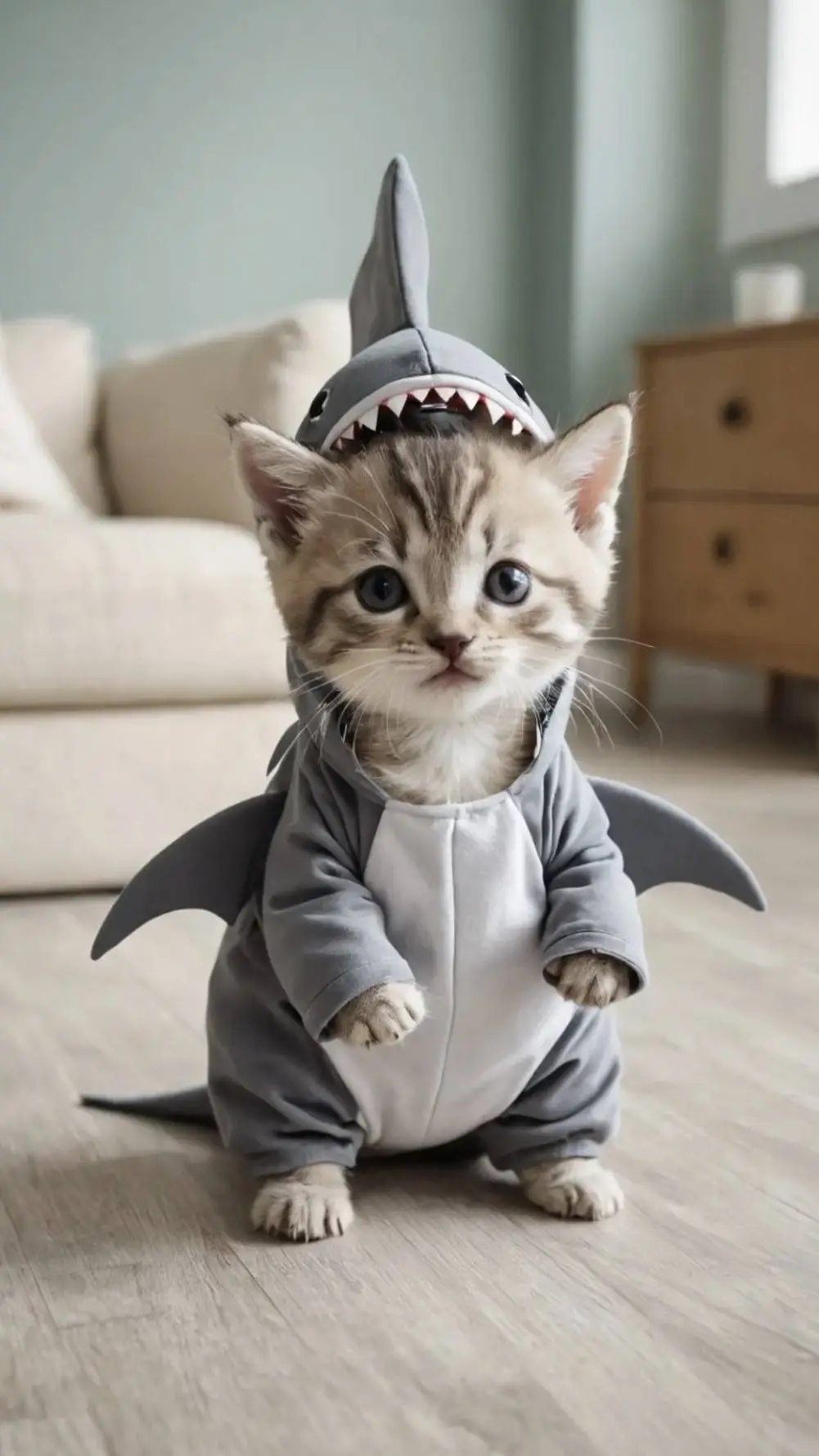 ai character: Shark Onesie Adopt background