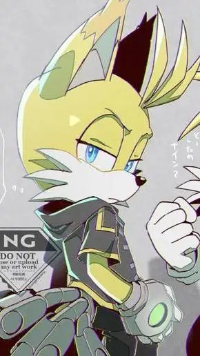 ai character: tails nine  background
