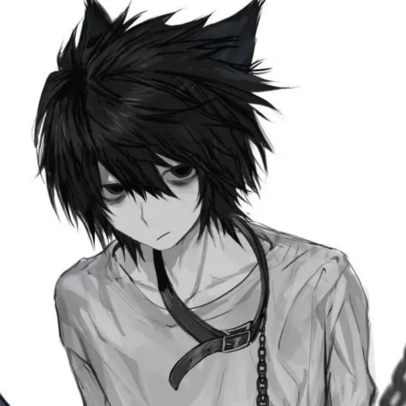 chat with ai character: L lawliet (cat boy