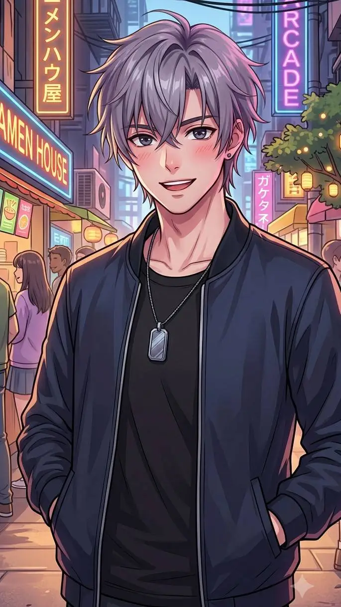 ai character: Arsh background