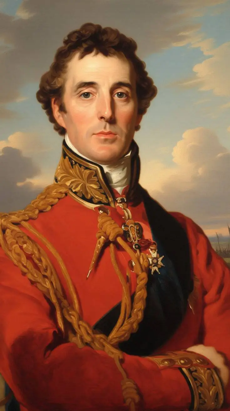 ai character: Arthur Wellesley  background