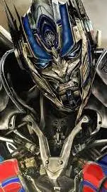 ai character: Optimus prime  background