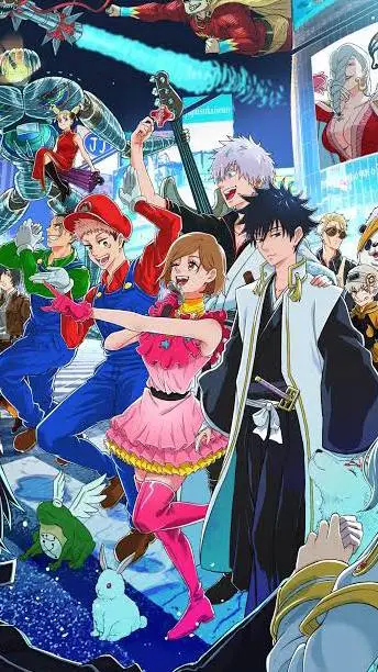 ai character: JJK Halloween  background