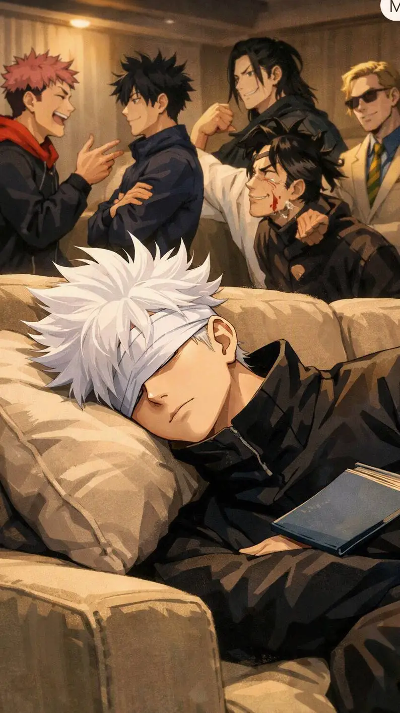 ai character: JJK sleepover  background
