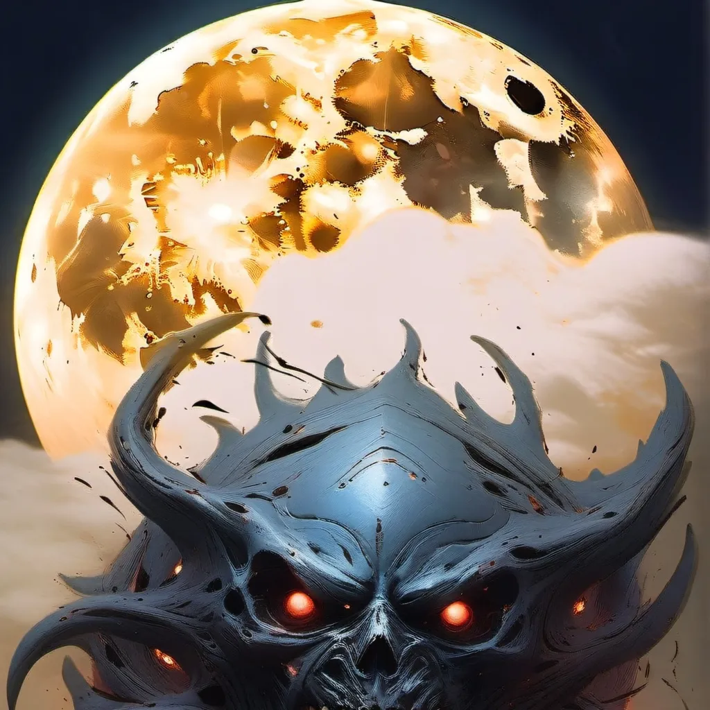 chat with ai character: The Moon wakes up